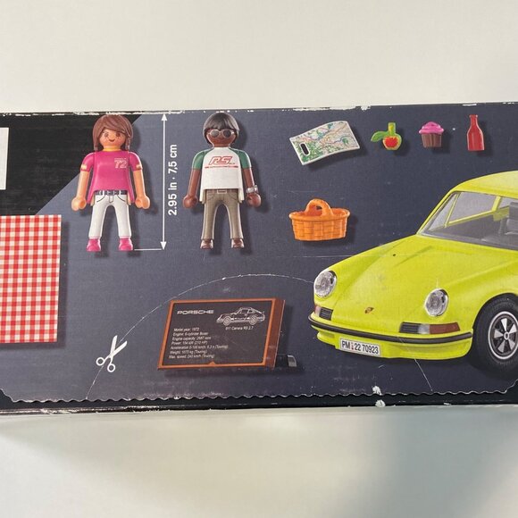 Playmobil Porsche Carrera RS 2.7 Toy Set 70923  39 Pc Collectible Model For Ages - Picture 3 of 15